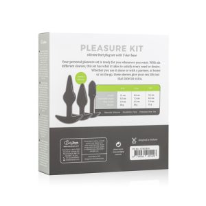 EASYTOYS KIT SILICONE PLEASURE PLUGS 3 PIECES - Image 9