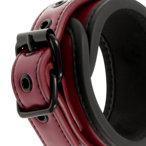 FETISH SUBMISSIVE DARK ROOM HANDCUFFS VEGAN LEATHER - Image 6
