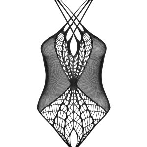 OBSESSIVE B118 CROTCHLESS NAUGHTY TEDDY BLACK - Image 3