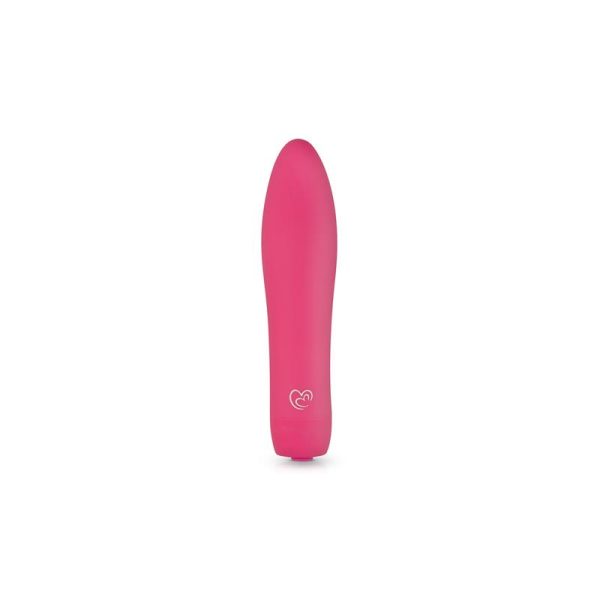 EASYTOYS VELVET VIBRATOR BULLET PINK 11cm