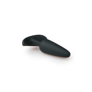 EASYTOYS SILICONE BUTTPLUG BLACK MEDIUM 10cm - Image 5