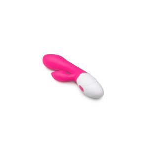 EASYTOYS SILICONE ALULA VIBE DOUBLE MOTOR PINK 20.5cm - Image 4