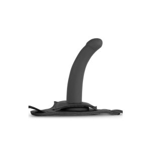 EASYTOYS HARNESS WITH SILICONE DILDO BLACK 13.5cm - Image 5