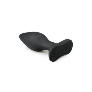 EASYTOYS LARGE BLACK SILICONE BUTTPLUG 14cm - Image 3