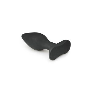 EASYTOYS MEDIUM BLACK SILICONE BUTTPLUG 12cm - Image 4