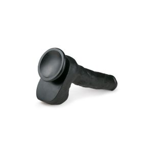 EASYTOYS REALISTIC DILDO BLACK 29.5cm - Image 4