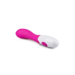 EASYTOYS SILICONE ROSE VIBRATOR PINK 19cm - Image 4