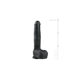 EASYTOYS REALISTIC DILDO BLACK 29.5cm - Image 3