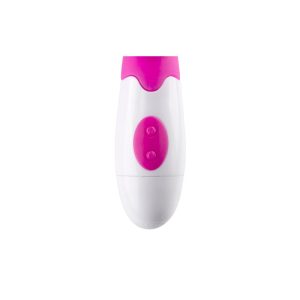 EASYTOYS SILICONE ROSE VIBRATOR PINK 19cm - Image 3