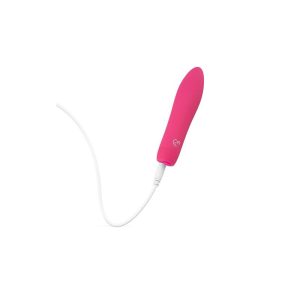 EASYTOYS VELVET VIBRATOR BULLET PINK 11cm - Image 4