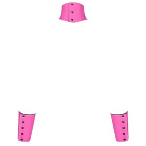 OBSESSIVE LOLLYPOPY CUFFS AND CHOKER SET ONE SIZE - Image 3