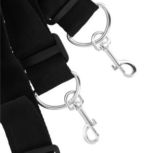 DARKNESS INTERLACE OVER AND UNDER BED RESTRAINT SET - Image 6