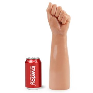 LOVETOY DILDO BITCH FIST 12" FLESH 30cm - Image 7