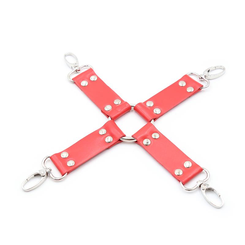 12-bondage-set-10-pieces-red