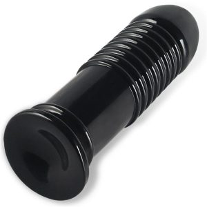 LOVETOY 8" KING SIZED ANAL BUMPER PLUG BLACK 20cm - Image 4
