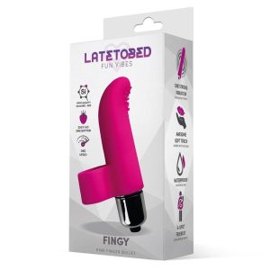 LATETOBED FINGY FINGER BULLET SILICONE PINK - Image 4