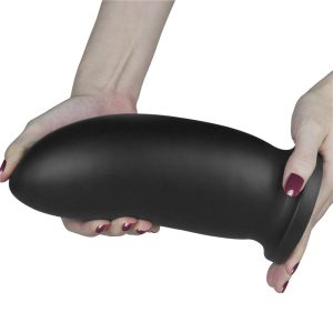 LOVETOY 10.5" KING SIZED ANAL BOMBER DILDO BLACK 26.5cm - Image 3