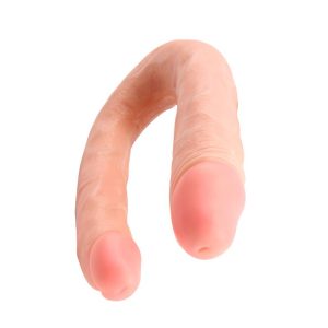 CHISA DOUBLE DILDO HER-HER OVERLAP N3 FLESH 17cm - Image 4