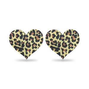 LOVETOY PACK NIPPLE COVERS FLOWER AND HEART LEOPARD - Image 4
