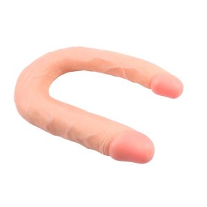 CHISA DOUBLE DILDO HER-HER OVERLAP N3 FLESH 17cm - Image 3