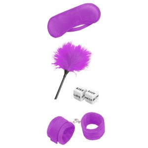 INTOYOU BDSM LINE STARTERS BONDAGE SET 4 PIECES PURPLE - Image 6