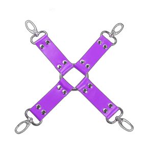 INTOYOU BDSM LINE BONDAGE SET 10 PIECES PURPLE - Image 10