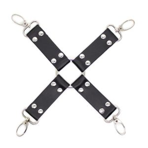 INTOYOU BDSM LINE BONDAGE SET 11 PIECES BLACK - Image 5
