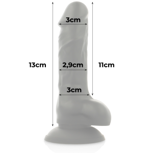 COCK MILLER SILICONE DENSITY ARTICULABLE COCKSIL BLACK 13cm - Image 5