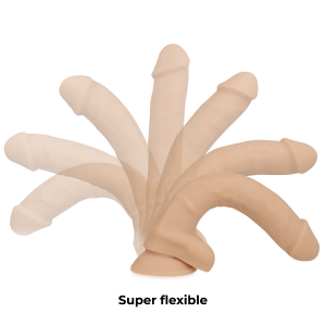 COCK MILLER SILICONE DENSITY ARTICULABLE COCKSIL FLESH 24cm - Image 5
