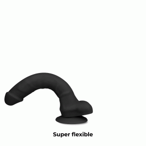 COCK MILLER SILICONE DENSITY ARTICULABLE COCKSIL BLACK 24cm - Image 3