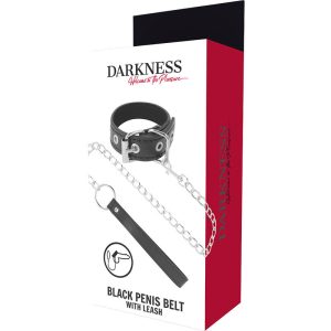 DARKNESS PENIS RING WITH STRAP - Image 5