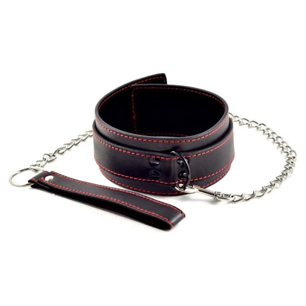 1-collar-and-leash-bondage-black LOVETOY COLLAR AND LEASH BONDAGE BLACK