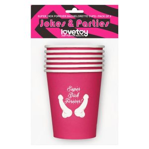 LOVETOY PAPER CUPS PACK OF 6