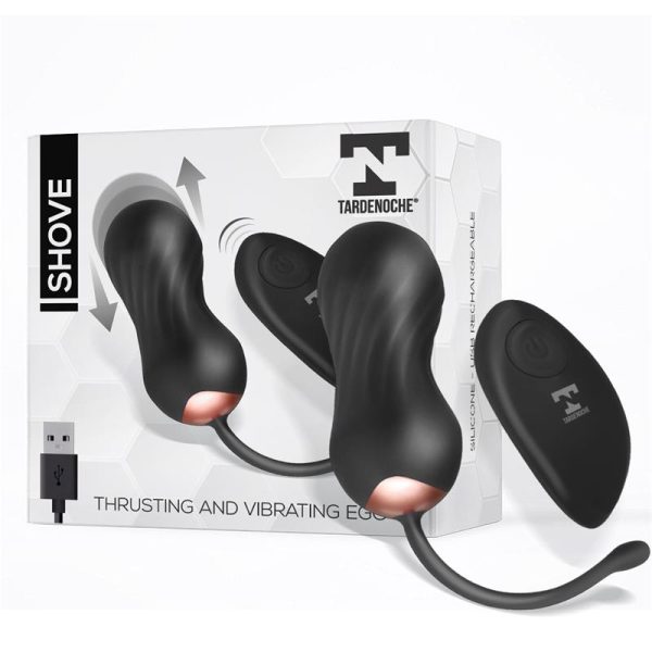 TARDENOCHE SHOVE THRUSTING AND VIBRATING EGG WITH REMOTE CONTROL