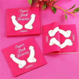 LOVETOY PARTY PAPER NAPKINS PACK OF 10 - Image 6