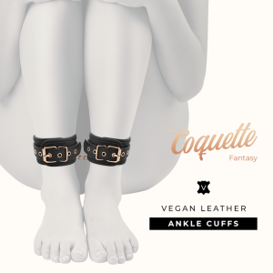COQUETTE FANTASY ANKLECUFFS BLACK - Image 3