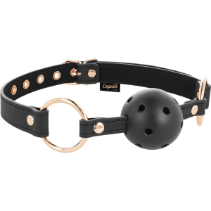 COQUETTE FANTASY BREATHABLE BALL GAG BLACK - Image 5