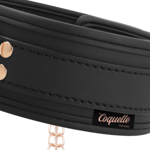 COQUETTE FANTASY COLLAR WITH NIPPLES CLAMPS BLACK - Image 6