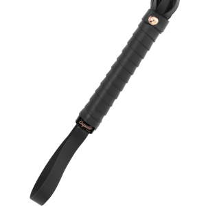 COQUETTE FANTASY VEGAN LEATHER FLOGGER BLACK - Image 5