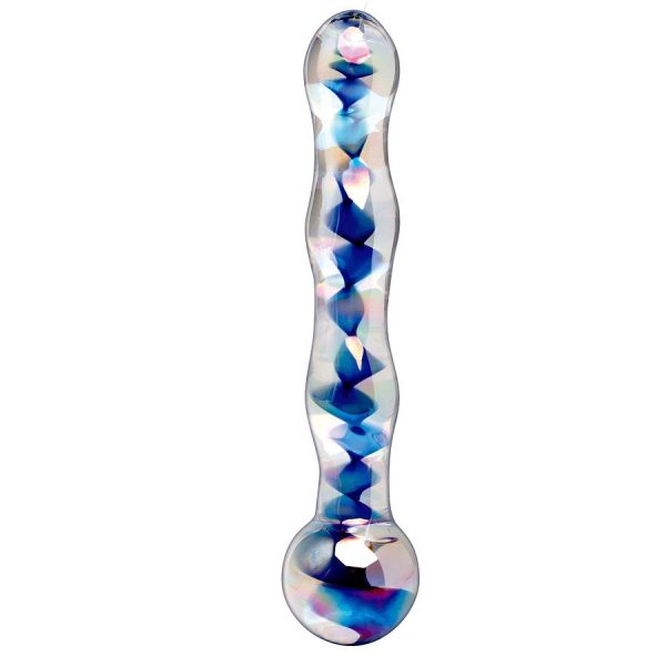 img_26553_cbaa543623b699ef65321f714e7edd57_1 ICICLES No. 8 HAND BLOWN GLASS MASSAGER CLEAR 18cm