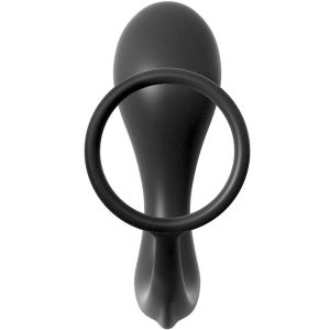 ANAL FANTASY COLLECTION ASS-GASM COCKRING ADVANCED PLUG BLACK 10cm - Image 4