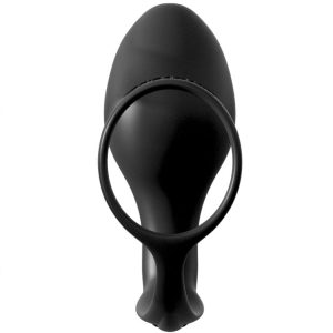 ANAL FANTASY COLLECTION ASS-GASM COCKRING ADVANCED PLUG BLACK 10cm - Image 3