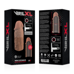VIRILXL PENIS EXTENDER EXTRA COMFORT SLEEVE V3 BROWN