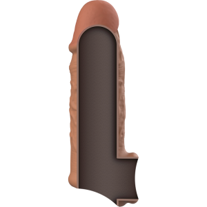 VIRILXL PENIS EXTENDER EXTRA COMFORT SLEEVE V7 BROWN - Image 7
