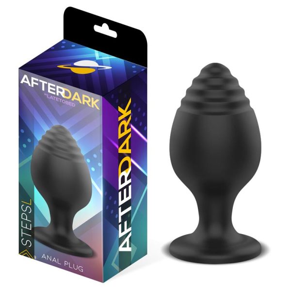 AFTERDARK STEPS SILICONE BUTT PLUG 9cm