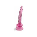 ICICLES No.86 HAND BLOWN GLASS MASSAGER PINK 17cm