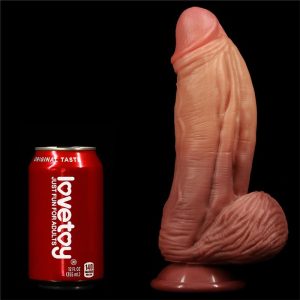 LOVETOY DILDO NATURE KING 10" DUAL LAYER 25.4cm - Image 14