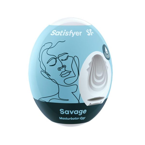 1-masturbator-egg-single-savage-hydro-active SATISFYER SAVAGE MASTURBATOR EGG