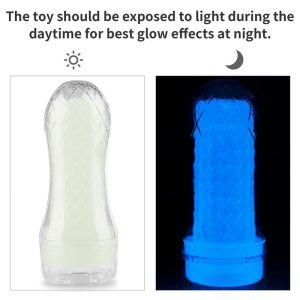 LOVETOY MALE MASTURBATOR LUMINO BLUE LIGHT - Image 4
