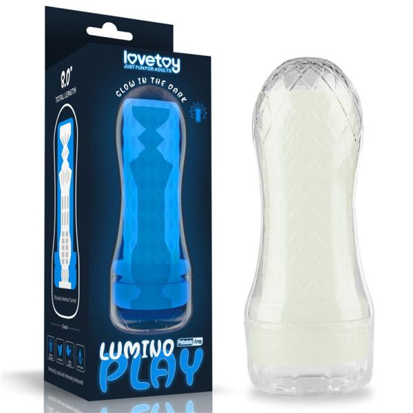 LOVETOY MALE MASTURBATOR LUMINO BLUE LIGHT